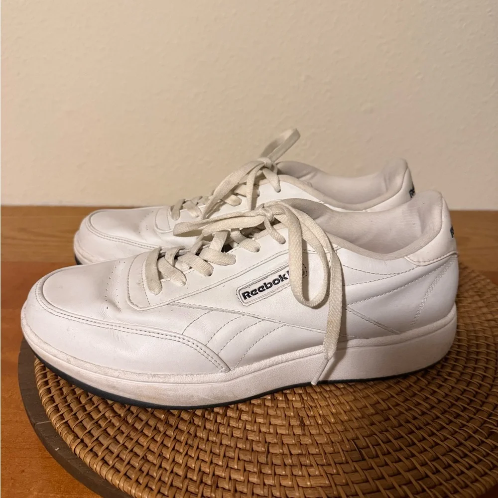 White‎ Reebok Men's Shoes Leather